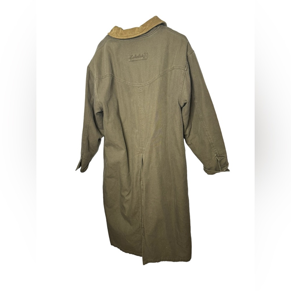 Cabela’s Women’s Canvas Ranch Duster/Barn jacket, size large - Picture 7 of 11